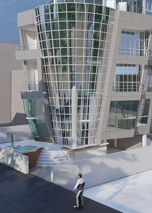 Creative building 3D